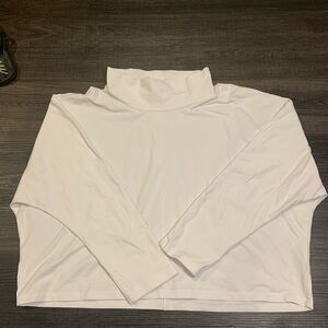 Wilfred Cream Long Sleeve Turtleneck Top